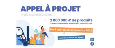 Appel à projets spécial associations pour bénéficier de dons de produits neufs