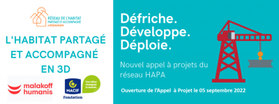 L'habitat partagé et accompagné en 3D : Défriche, Développe, Déploie