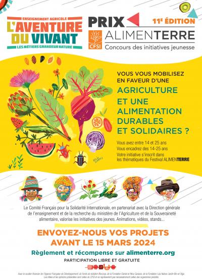 ALIMENTATION - JEUNESSE - Prix ALIMENTERRE 2023/2024