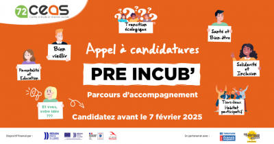 72 - Appel à candidatures Pré-incub