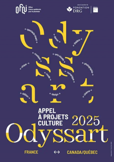CULTURE - MOBILITE INTERNATIONALE - Appel à projets France <-> Canada/Québec Odyssart 2025